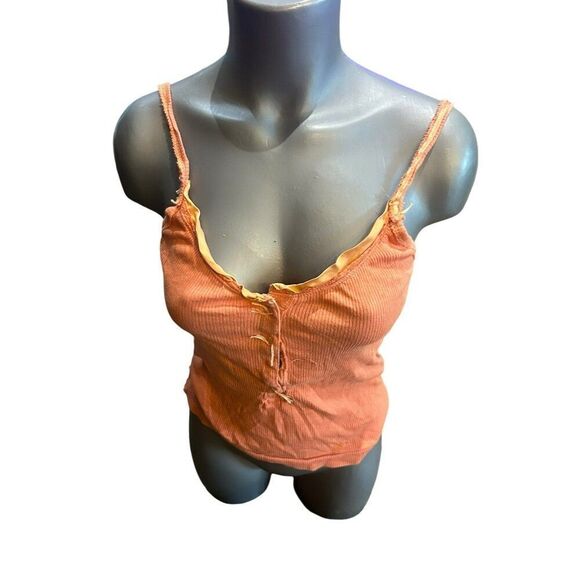 Z-Brand orange tank Top medium - Picture 1 of 3